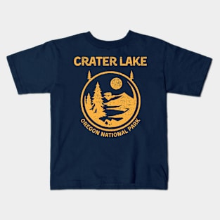 Crater Lake National Park Oregon Kids T-Shirt